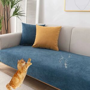 Waterproof Sofa Cover Anti-Urine Sofa Cover Sofa Cover Protective Cover for Dogs Cats Love Seat Recliner,Dark Blue,90X240cm - Rhafayre