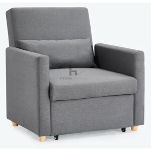 Home Detail - Ross Dark Grey Armchair Sofa Bed