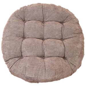 Pesce - Round Solid Color Floor Pillow, Tufted Meditation Pillow for Seating on Floor Thick Seat Cushion Meditation Cushion for Yoga Living Room Sofa