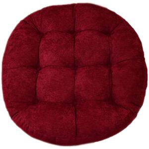 PESCE Round Solid Color Floor Pillow, Tufted Meditation Pillow for Seating on Floor Thick Seat Cushion Meditation Cushion for Yoga Living Room Sofa Balcony