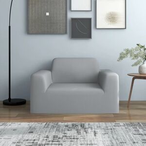 Berkfield Home - Royalton Stretch Couch Slipcover Grey Polyester Jersey