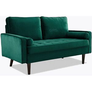 Home Detail - Scott Green Velvet 3 seater Sofa