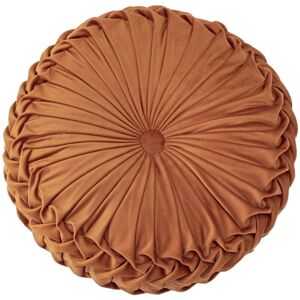 PESCE Sofa bed car Round pillow home decoration folding round pillow cushion orange 3810cm