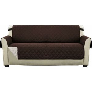 LANGRAY Sofa Covers Reversible Quilted Furniture Protector Cover, Sofa Covers for 3 Seater Couch with 2
