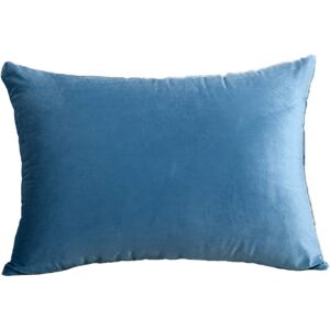 PESCE Sofa, garden bench, decorative pillows filled with feathers and down. blue 3050cm