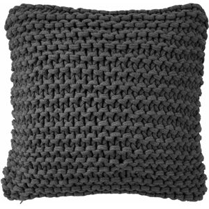 SOFT NEEDLE cushion. 50x50 cm.anthracite