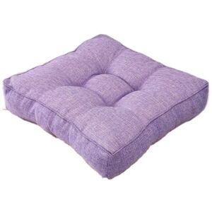 Xuigort - Square Floor Seat Pillows Cushions, Soft Thicken Yoga Meditation Cushion Linen Tatami Floor Pillow Reading Cushion Chair Pad Casual Seating