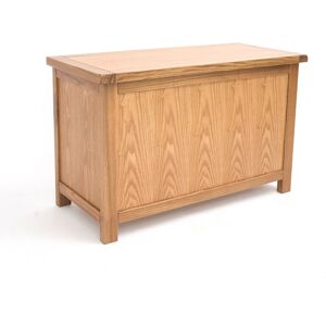 CABINET BITS Trivento Blanket Box Ottoman - Light wood