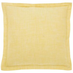 Walton & Co Saffron Chambray Wide Flange Cushion