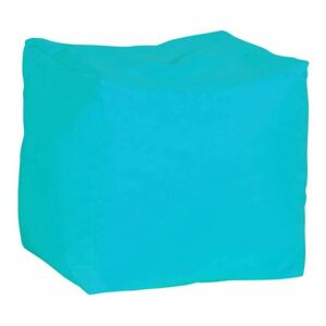 HUMZA AMANI Water Resistant Polyester Stool Bean Bag with Beans Filling - Light Blue - Light Blue