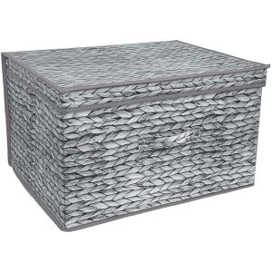 THE MAGIC TOY SHOP Weave grey storage box - Grey