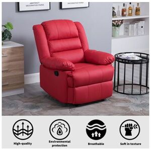 Recliner Sofa RS-04 Red - Westwood