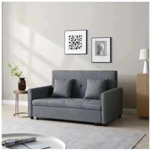 Storage Sofa Bed 2 Seater FSB12 Grey - Westwood