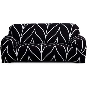 TINOR Stretch Sofa Cover 2 Seater, Sofa Cover, Sofa Cover with Armrests (A, 2 Seater)