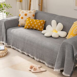 DEWDAT Armless Sofa Cover Stretch Couch Cover All-Covered Folding Sofa Protector, 18090cm