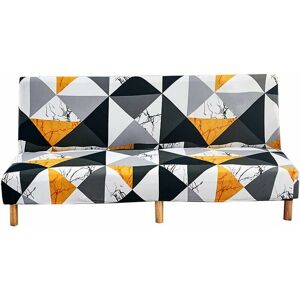 DEWDAT Click Clack Sofa Cover Extendable Armless Sofa Bed Slipcover Armless Click Clack Slipcover 2 Seater 3 Seater Foldable Futon Cover
