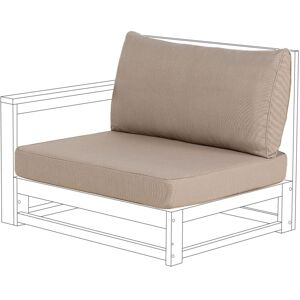 BELIANI Outdoor Cushion Cover Set TIMOR Taupe