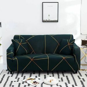 Hoopzi - Stretch Sofa Cover Stretch Sofa and Armchair Cover for Living Room 1-Seat 90-140cm