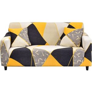 Tinor - Stretch Sofa Cover, Universal Sofa Slipcover Decorative Protector Couch Cover 2 Seater (Texture)