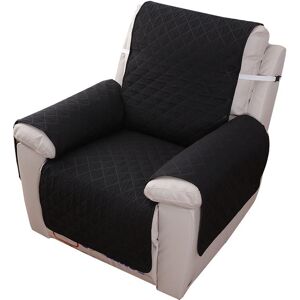 IKODM 1 Seater Recliner Chair Cover, Waterproof Recliner Protector Sofa Cover for Bedroom (Black 55×200) IKODM 1 Seater Recliner Chair Cover, Waterproof Recliner Protector Sofa Cover for Bedroom (Black 55×200)