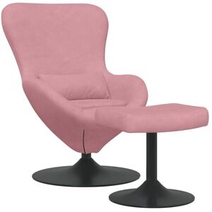Vidaxl - Egg Chair 2 pcs Pink 63 x 73 x 90 cm Velvet Vidaxl - Egg Chair 2 pcs Pink 63 x 73 x 90 cm Velvet