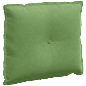 Back Pillow Light Green 60 x 50 cm Corduroy Fabric vidaXL Back Pillow Light Green 60 x 50 cm Corduroy Fabric vidaXL