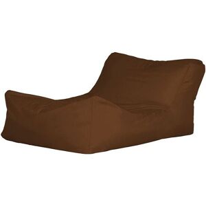 Humza Amani - Bonkers Polyester Lounger Bean Bag Water Resistant with Bean Filling - Brown Humza Amani - Bonkers Polyester Lounger Bean Bag Water Resistant with Bean Filling - Brown