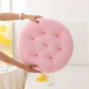 Ccykxa - Comfortable Lambswool Chair Cushion, Soft and Plush Chair Seat Cushion, Seat Cushion for Meditation at Home and Office(40cm, Round-Pink) Ccykxa - Comfortable Lambswool Chair Cushion, Soft and Plush Chair Seat Cushion, Seat Cushion for Meditation at Home and Office(40cm, Round-Pink)