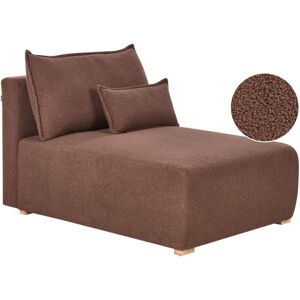 BELIANI Chaise Longue NERBO Boucle Brown BELIANI Chaise Longue NERBO Boucle Brown