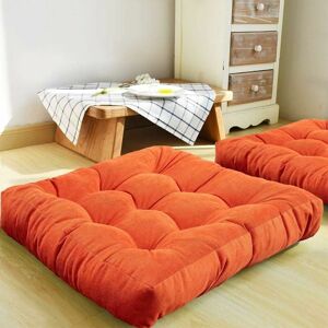 Niceone - Floor Cushion, Thick Corduroy Tufted Square Seat Cushion Tatami Meditation Cushion Floor Cushion for Yoga Living Room Outdoor Balcony Niceone - Floor Cushion, Thick Corduroy Tufted Square Seat Cushion Tatami Meditation Cushion Floor Cushion for Yoga Living Room Outdoor Balcony