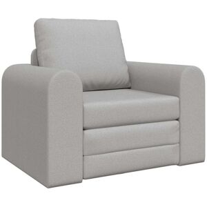 Sofa Bed Cloud grey 98 x 71 x 83 cm Fabric Vidaxl Sofa Bed Cloud grey 98 x 71 x 83 cm Fabric Vidaxl