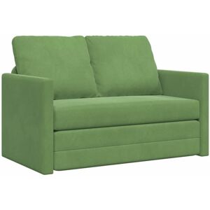 Floor Sofa Bed with Cushion Light green 122 x 70 x 60 cm Velvet Vidaxl Floor Sofa Bed with Cushion Light green 122 x 70 x 60 cm Velvet Vidaxl