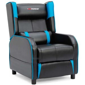 Gtforce Ranger X Faux Leather Gaming Seat Recliner Armchair Sofa Reclining Cinema Chair Blue Gtforce Ranger X Faux Leather Gaming Seat Recliner Armchair Sofa Reclining Cinema Chair Blue