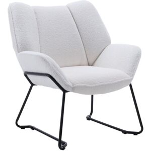 WAHSON OFFICE CHAIRS Accent Chair Upholstered in Linen Modern Occasional Tub Chair with Black Legs Cocktail Lounge Armchair for Home Bedroom Living Room, White, Wahson WAHSON OFFICE CHAIRS Accent Chair Upholstered in Linen Modern Occasional Tub Chair with Black Legs Cocktail Lounge Armchair for Home Bedroom Living Room, White, Wahson