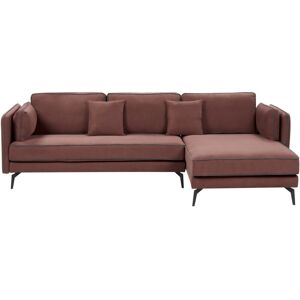 Beliani L-Shaped Modern Sofa with Cushions - Sofá esquinero moderno Beliani L-Shaped Modern Sofa with Cushions - Sofá esquinero moderno