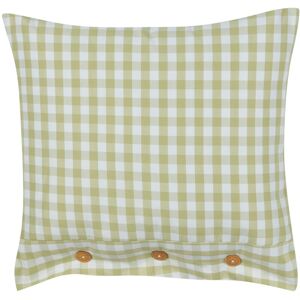 Beliani Modern Chequered Cushion - 45x45cm Decor Accessory Beliani Modern Chequered Cushion - 45x45cm Decor Accessory