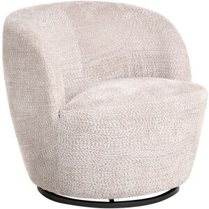 Beliani Kuolpa Beige Swivel Armchair - Armchair Beliani Kuolpa Beige Swivel Armchair - Armchair