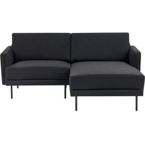 Beliani Breda Black Modern Corner Sofa - Sofa Beliani Breda Black Modern Corner Sofa - Sofa