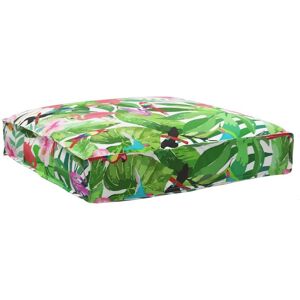 Pallet Cushion for Seat Floral Multicolour 80 x 80 x 12 cm Vidaxl Pallet Cushion for Seat Floral Multicolour 80 x 80 x 12 cm Vidaxl