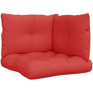 Pallet Cushions 3 pcs Red Fabric Vidaxl Pallet Cushions 3 pcs Red Fabric Vidaxl
