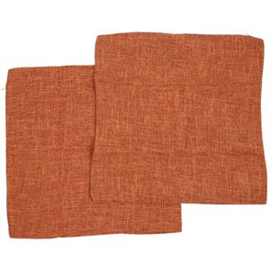 TLILY Burnt Orange Pillow Covers 18X18 Inch Set of 2 Modern Farmhouse Rustic Decorative Throw Cover Square Cushion Case TLILY Burnt Orange Pillow Covers 18X18 Inch Set of 2 Modern Farmhouse Rustic Decorative Throw Cover Square Cushion Case