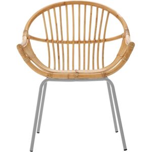 Premier Housewares Interiors by Premier Grey Washed Natural Rattan Chair, Rustless Rattan Chair, Easy Cleaning Rattan Armchair Premier Housewares Interiors by Premier Grey Washed Natural Rattan Chair, Rustless Rattan Chair, Easy Cleaning Rattan Armchair