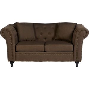 Premier Housewares Interiors By Premier Versatile 2 Seat Natural Chesterfield Sofa, Durable Small Two Seater Sofa, Ecofrienfdly Legs Sofa For Bedroom Premier Housewares Interiors By Premier Versatile 2 Seat Natural Chesterfield Sofa, Durable Small Two Seater Sofa, Ecofrienfdly Legs Sofa For Bedroom