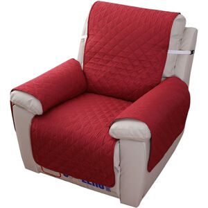 IKODM Seater Recliner Chair Cover, Waterproof Recliner Protector Sofa Cover for Bedroom (Red 55×200) IKODM Seater Recliner Chair Cover, Waterproof Recliner Protector Sofa Cover for Bedroom (Red 55×200)