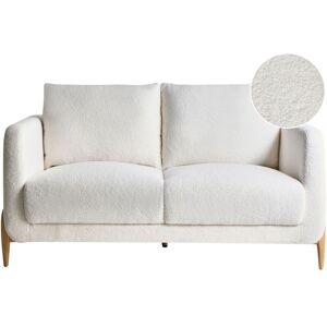 BELIANI Sofa 2 Seater GIMO Boucle White BELIANI Sofa 2 Seater GIMO Boucle White