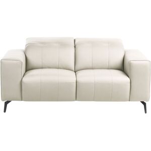 BELIANI Sofa 2 Seater OMMEL Faux Leather Light Beige BELIANI Sofa 2 Seater OMMEL Faux Leather Light Beige