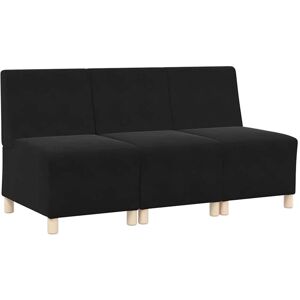 Vidaxl Velvet Sofa Set 3 Seats - Sofa Vidaxl Velvet Sofa Set 3 Seats - Sofa