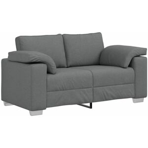 Sofa with Cushion Dark grey 160 x 77 x 82 cm Fabric Vidaxl Sofa with Cushion Dark grey 160 x 77 x 82 cm Fabric Vidaxl