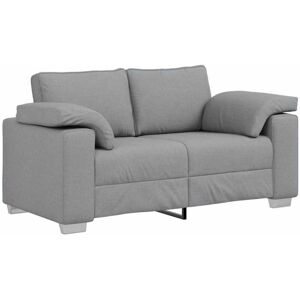 Sofa with Cushion Light grey 160 x 77 x 82 cm Fabric Vidaxl Sofa with Cushion Light grey 160 x 77 x 82 cm Fabric Vidaxl