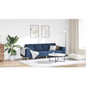 Sofa Set Blue Fabric vidaXL Sofa Set Blue Fabric vidaXL